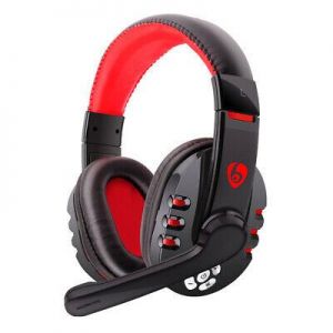 Wireless Gaming Headset Bluetooth Headphone w/ Mic for Smart Phones Tablet PC