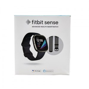 wardshop Fitness, Running & Yoga Equipment Fitbit Sense Advanced Health & Fitness Tracker Smartwatch Graphite FB512BKBK